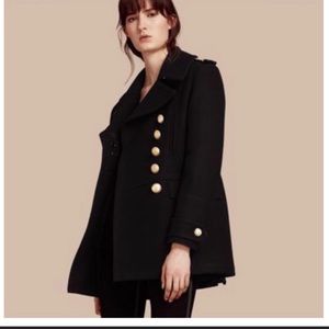 Burberry Brit. Military wool peacoat navy 2